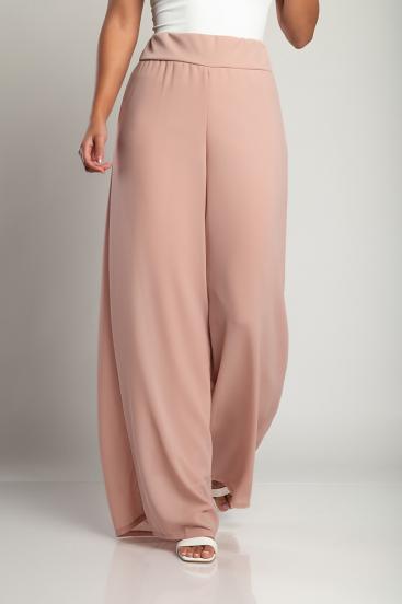 Elegantne dolge hlače Veronna, roza