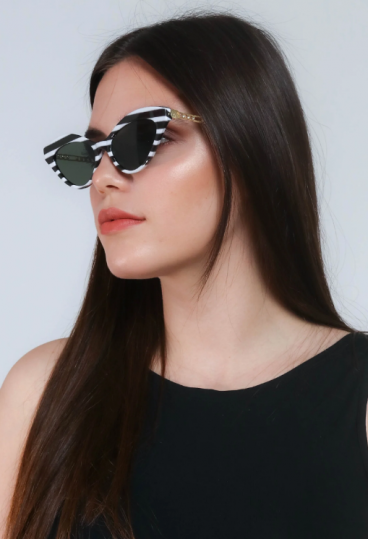 Modna sončna očala, ART2187, črna