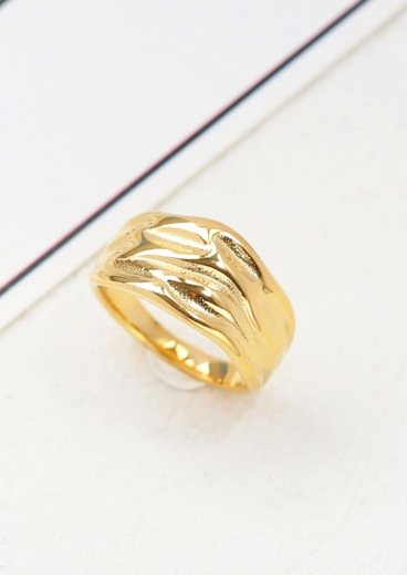 Eleganten prstan, ART2112, zlate barve
