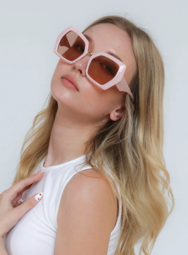 Modna sončna očala, ART2178, roza