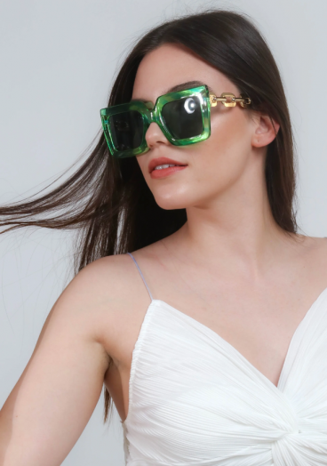 Modna sončna očala, ART2182, zelena