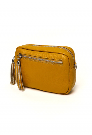 Manjša ročna torbica, ART1076, rumena