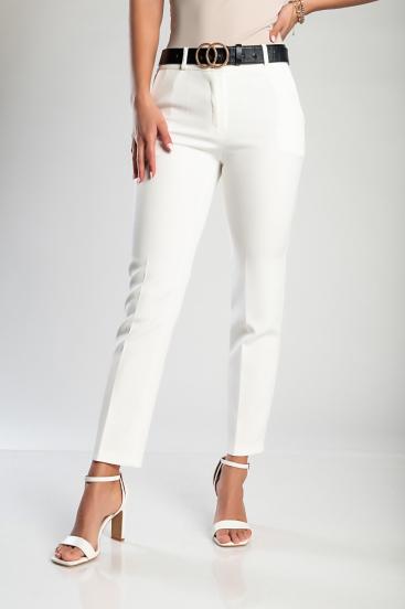 Elegantne dolge hlače, bele