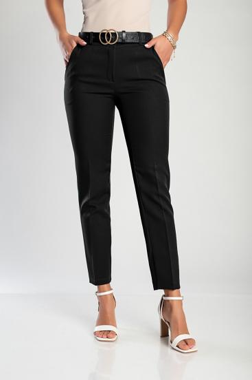 Elegantne dolge hlače, črne