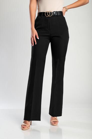 Elegantne dolge hlače, črne