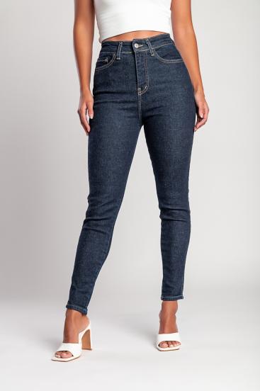 "Luxe Jeans" Super raztegljive ozke kavbojke z visokim pasom