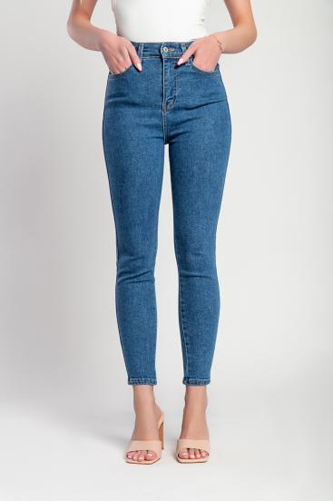 "Luxe Jeans" Super raztegljive ozke kavbojke z visokim pasom