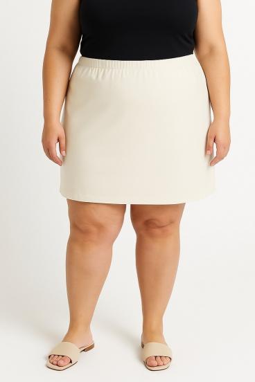 Plus size elegantno krilo, krem