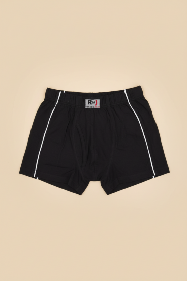 Bombažne moške boxer hlače, črne